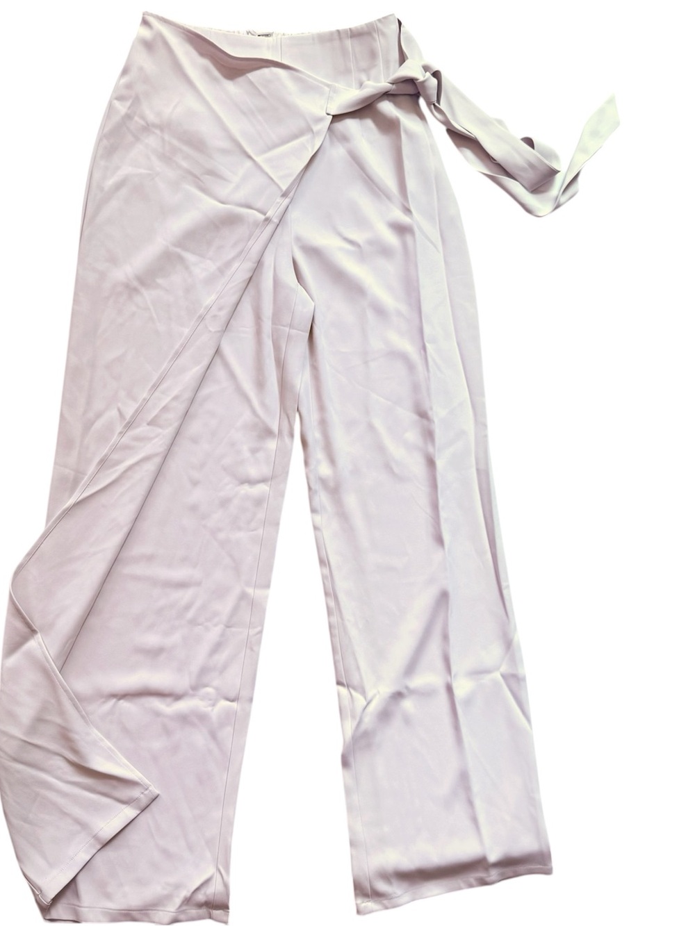 Halara Halara Flex™ High Waisted Tie Side Wide Leg Work Pants XS Tall NWT - Picture 6 of 15